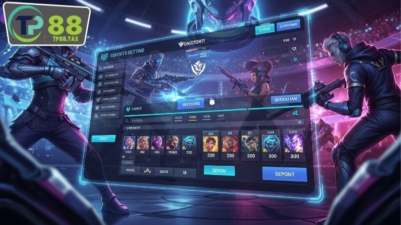 Cá cược Esports TP88 với các loại cược phổ biến