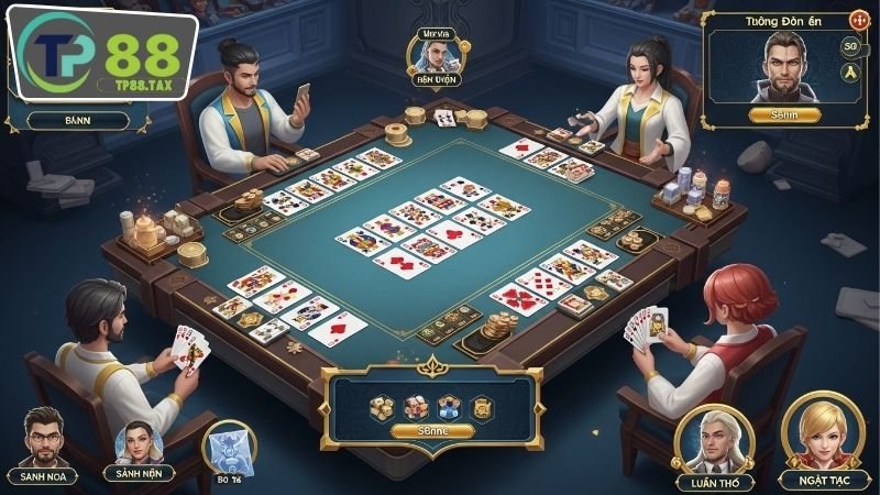 Hướng dẫn chơi game bài TP88 với cách chọn bàn hiệu quả