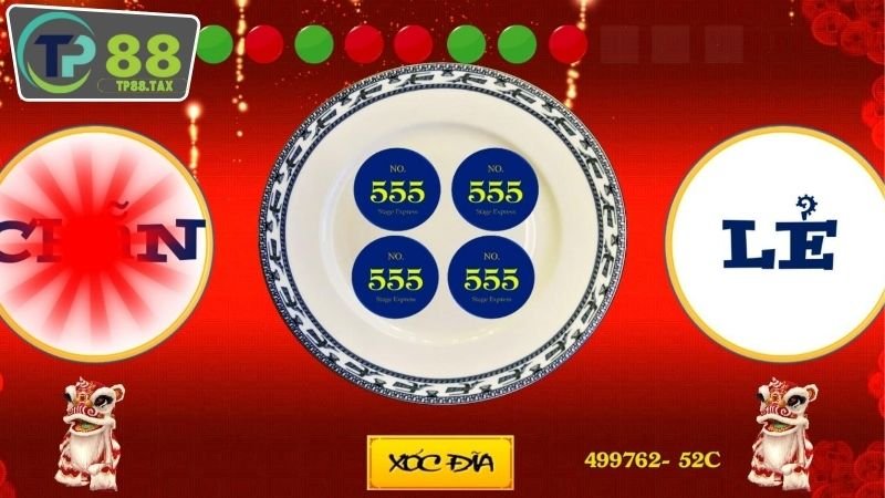 Hướng dẫn chơi xóc đĩa TP88 - Nghệ thuật cược mới 3 Hướng dẫn chơi xóc đĩa TP88 với các loại cược phổ biến