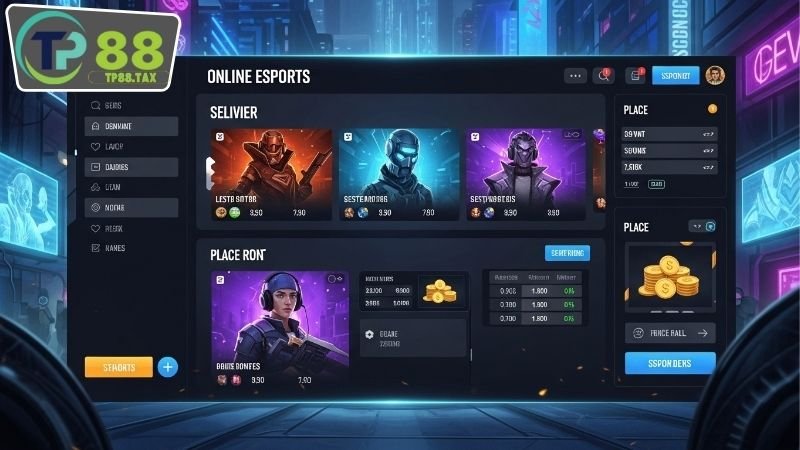 Hướng dẫn cược Esports TP88 với đa dạng thể loại cá cược