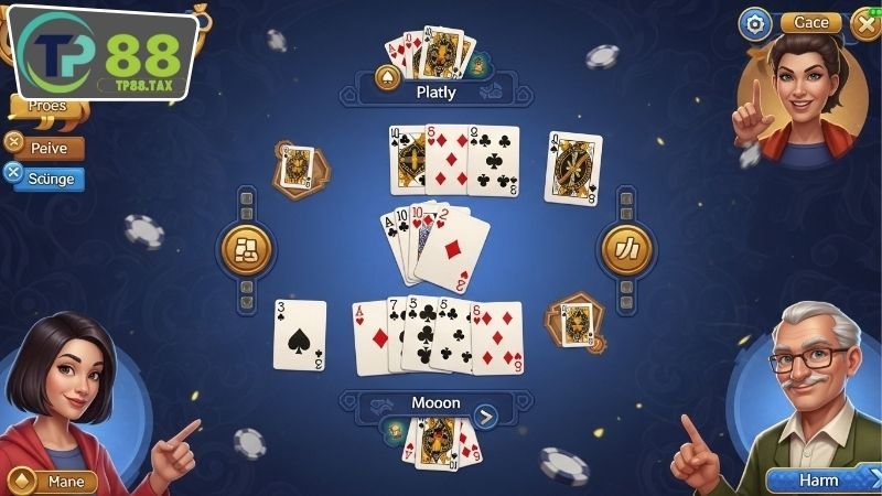 Phỏm Online TP88 - Trải Nghiệm Chơi Bài Đỉnh Cao Nhất 3 Các loại bàn phỏm online TP88 phổ biến