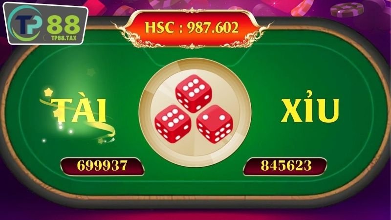 Tài xỉu game bài TP88 là gì?