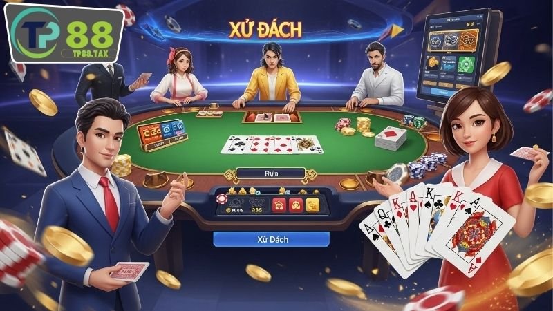 Xì dách TP88 - Trải nghiệm game bài đỉnh cao mỗi ngày 4 Cách bắt đầu chơi xì dách TP88